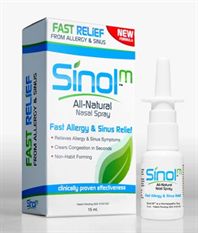 סינול טיפול טבעי לסינוסיטיס ואלרגיה SINOL maxpharm2