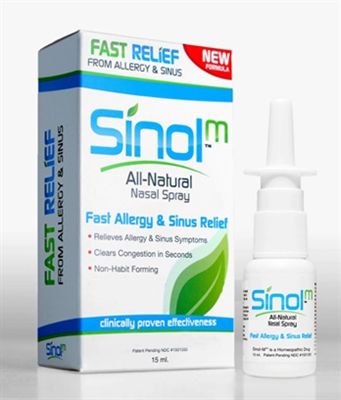 סינול טיפול טבעי לסינוסיטיס ואלרגיה SINOL maxpharm2