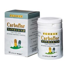 קרבופלור 125 מ"ג 30 כמוסות צמחיות פלוריש maxpharm2
