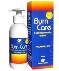 קרם טיפולי לכוויות Burn care maxpharm2